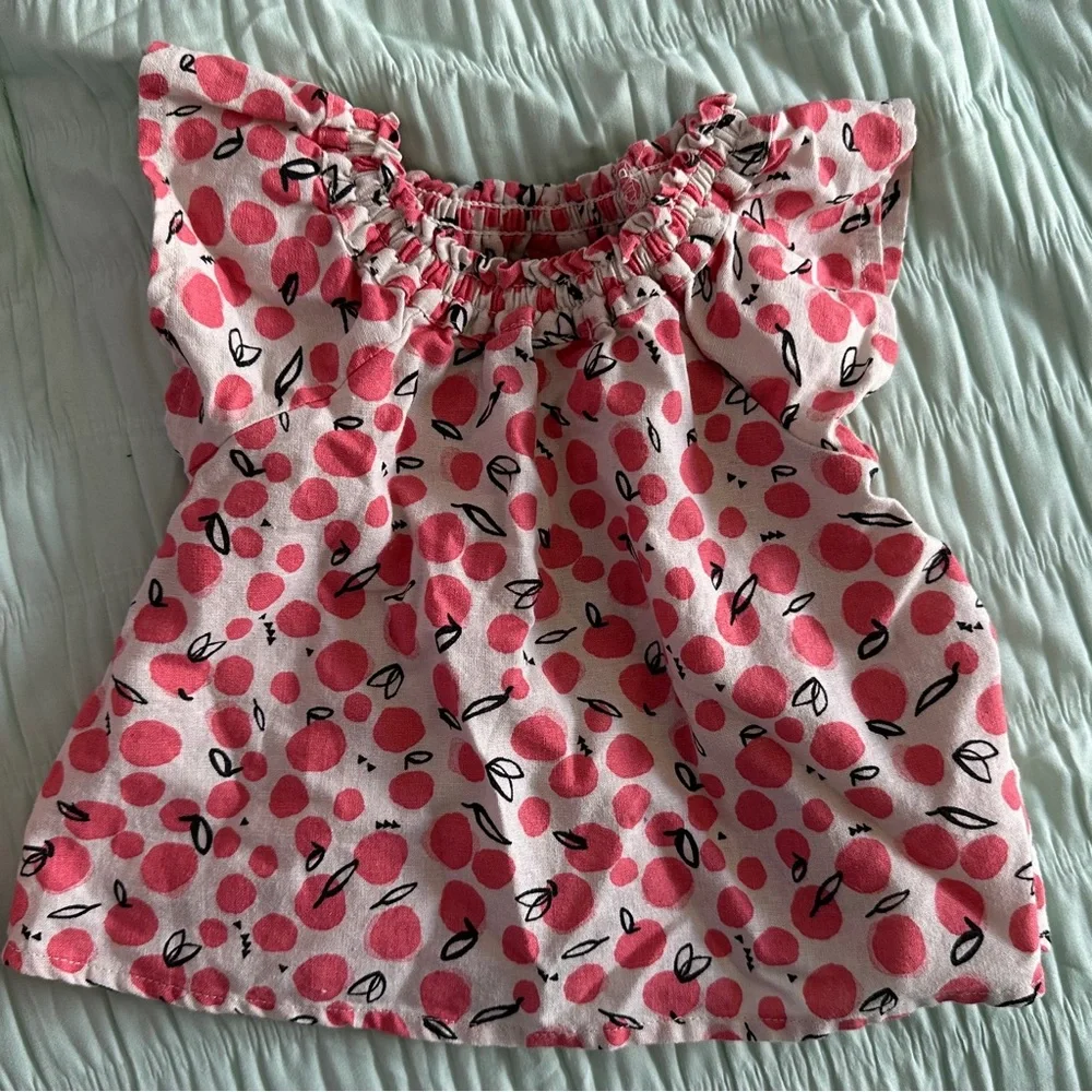 Tea Collection Top and Bloomers Set 12-18 months